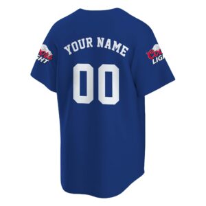 Personalized Coors Light Baseball Jersey