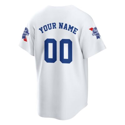 Personalized Pabst Blue Ribbon Baseball Jersey