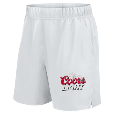 Coors Light Baseball Shorts - White