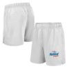 Natural Light Baseball Shorts - White