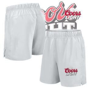 Coors Light Baseball Shorts - White