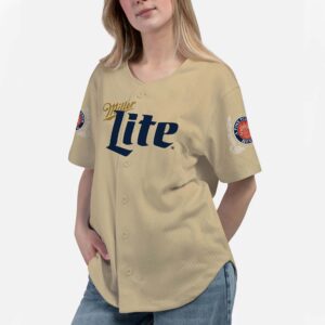 Personalized Miller Lite Baseball Jersey