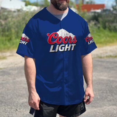 Personalized Coors Light Baseball Jersey