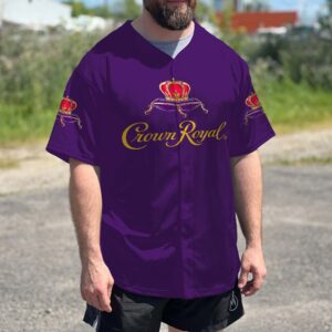 Personalized Crown Royal Baseball Jersey