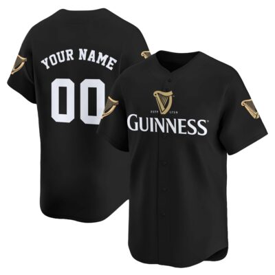 Personalized Guinness Baseball Jersey