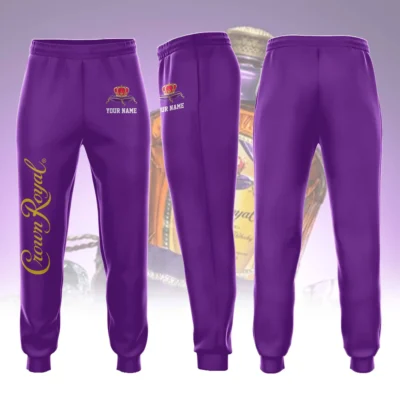 Personalized Crown Royal Sweatpants