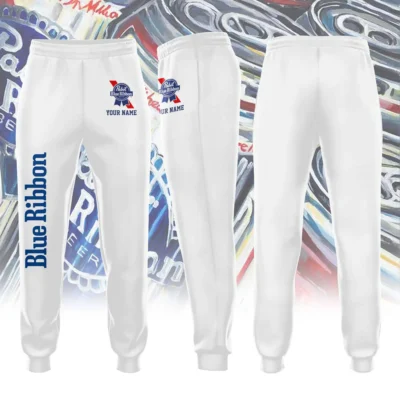 Personalized Pabst Blue Ribbon Sweatpants