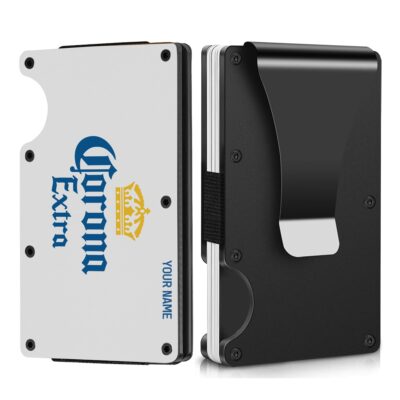 Personalized Corona Extra Metal Card Holder