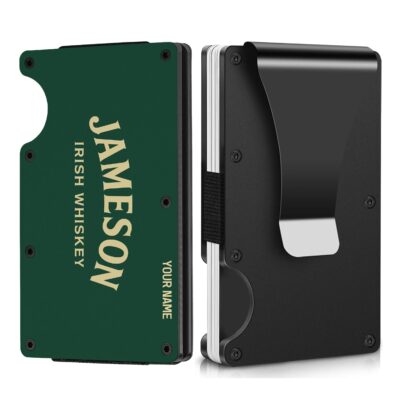 Personalized Jameson Metal Card Holder