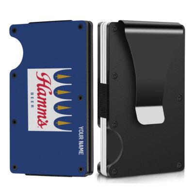 Personalized Hamm's Metal Card Holder