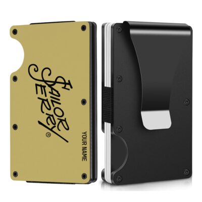 Personalized Sailor Jerry Metal Card Holder