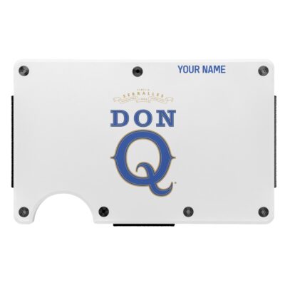 Personalized Don Q Metal Card Holder