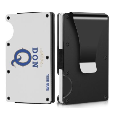 Personalized Don Q Metal Card Holder