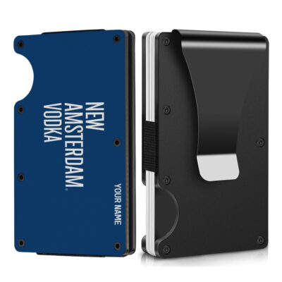 Personalized New Amsterdam Metal Card Holder