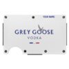 Personalized Grey Goose Metal Card Holder