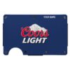 Personalized Coors Light Metal Card Holder