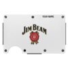 Personalized Jim Beam Metal Card Holder