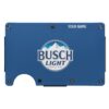 Personalized Busch Light Metal Card Holder