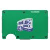 Personalized Rolling Rock Metal Card Holder