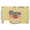 Personalized Coors Banquet Metal Card Holder