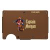 Personalized Captain Morgan Metal Card Holder