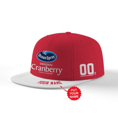 Personalized Cranberry Juice Baseball Cap