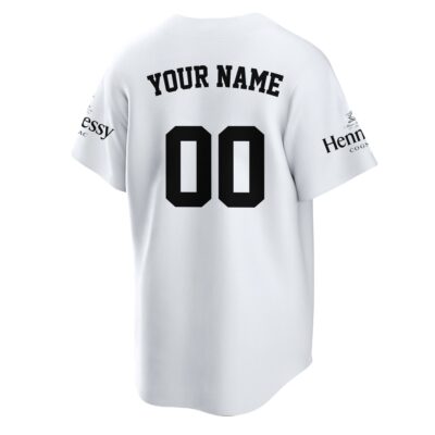 Personalized Hennessy Baseball Jersey