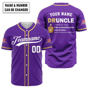 Druncle Tito's Baseball Jersey