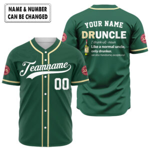 Druncle Tito's Baseball Jersey