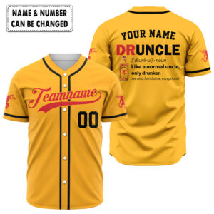 Druncle Tito's Baseball Jersey