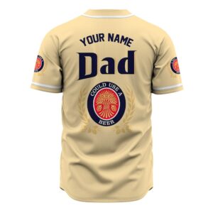 Dad Could Use a Beer Miller Lite Baseball Jersey