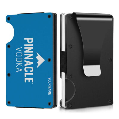 Personalized Pinnacle Metal Card Holder