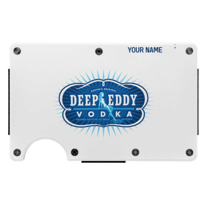 Personalized Deep Eddy Metal Card Holder