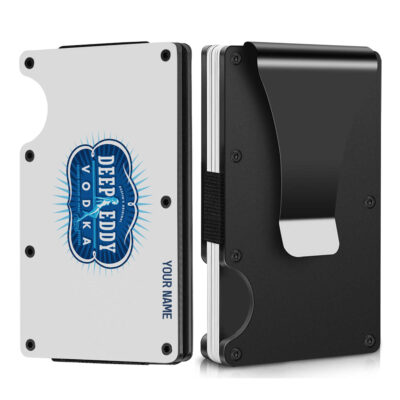 Personalized Deep Eddy Metal Card Holder