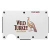 Personalized Wild Turkey Metal Card Holder