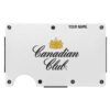 Personalized Canadian Club Metal Card Holder