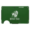 Personalized Buffalo Trace Metal Card Holder