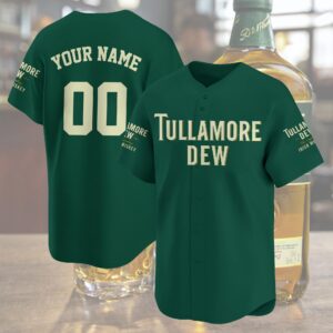 Personalized Tullamore Dew Baseball Jersey