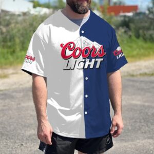 Personalized Coors Light Baseball Jersey