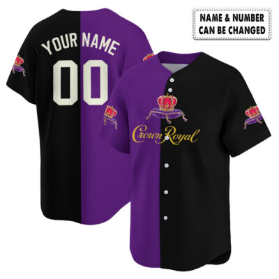 Personalized Crown Royal Baseball Jersey