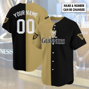 Personalized Guinness Baseball Jersey