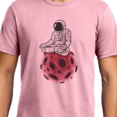 Cellcrazzy Astronaut Zen, Space, Unisex Graphic T-Shirt