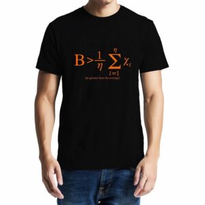 Cellcrazzy Be Greater than Average , NASA , Math , Unisex Graphic T-Shirt