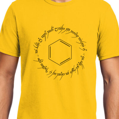 Cellcrazzy One Ring to Rule , Benzene , Chemistry , Lord of the rings , Unisex Graphic T-Shirt