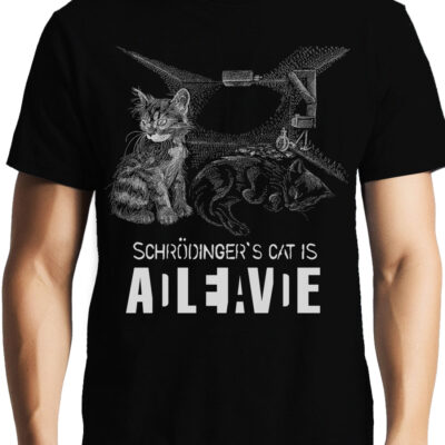 Cellcrazzy Schrodinger's Cat , Physics , Unisex Graphic T-Shirt, EOSS