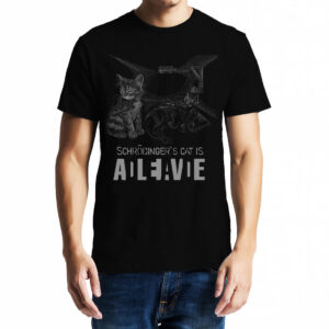 Cellcrazzy Schrodinger's Cat , Physics , Unisex Graphic T-Shirt, EOSS