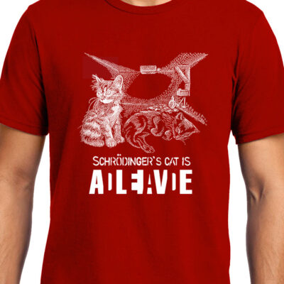 Cellcrazzy Schrodinger's Cat , Physics , Unisex Graphic T-Shirt, EOSS