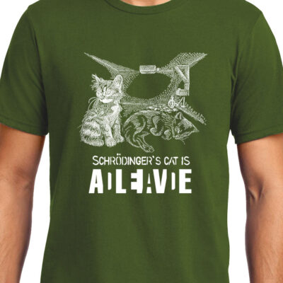 Cellcrazzy Schrodinger's Cat , Physics , Unisex Graphic T-Shirt, EOSS