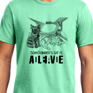 Cellcrazzy Schrodinger's Cat , Physics , Unisex Graphic T-Shirt, EOSS
