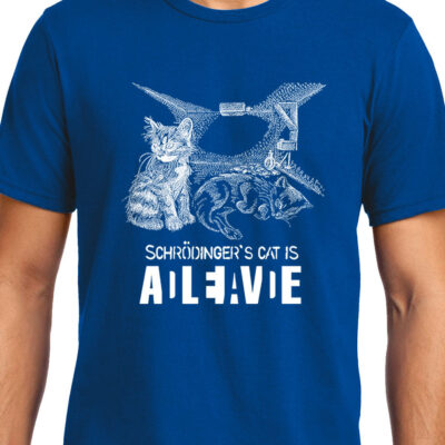 Cellcrazzy Schrodinger's Cat , Physics , Unisex Graphic T-Shirt, EOSS